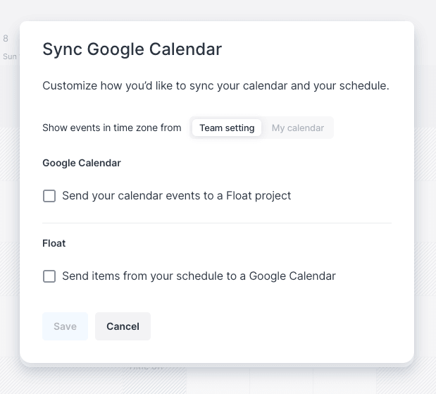 Sync calendar events in your time zone product image